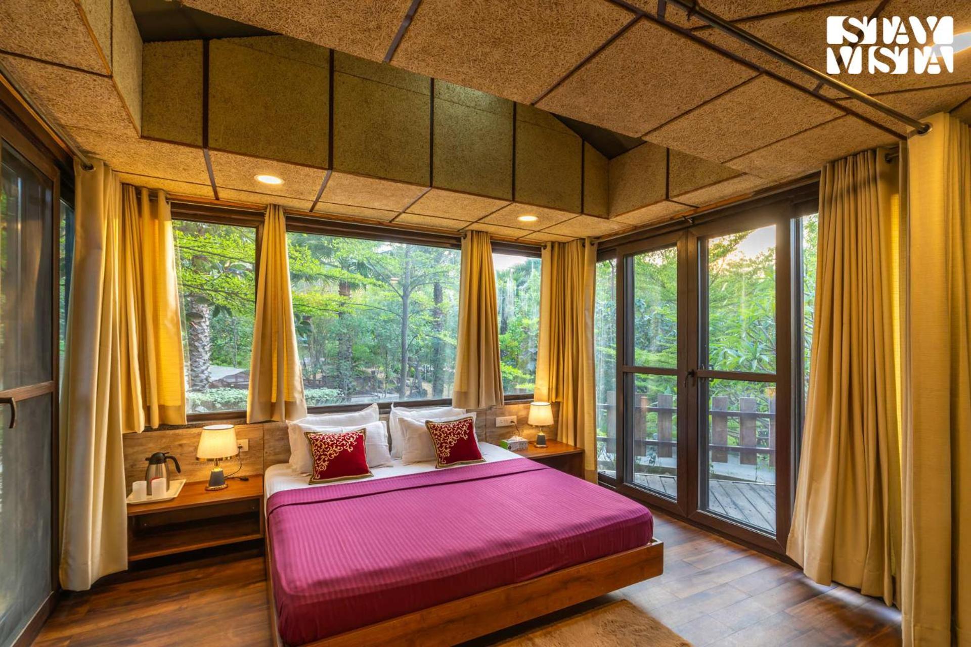 Stayvista At Maple Farms With Pool, Bbq & Bonfire Sohna Exterior foto